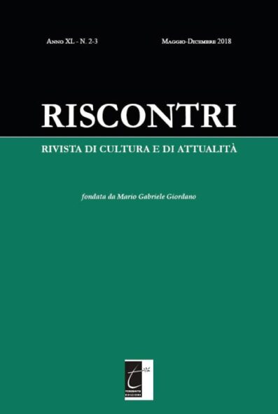 RISCONTRI N. 2-3 (2018)