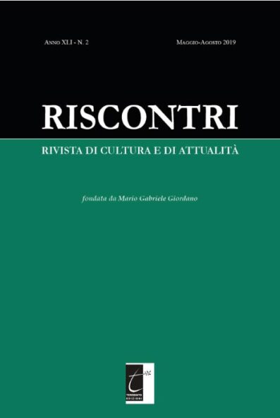RISCONTRI N. 2 (MAGGIO-AGOSTO 2019)