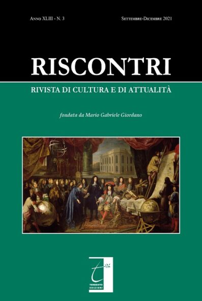 RISCONTRI N. 3 (SETTEMBRE-DICEMBRE 2021)